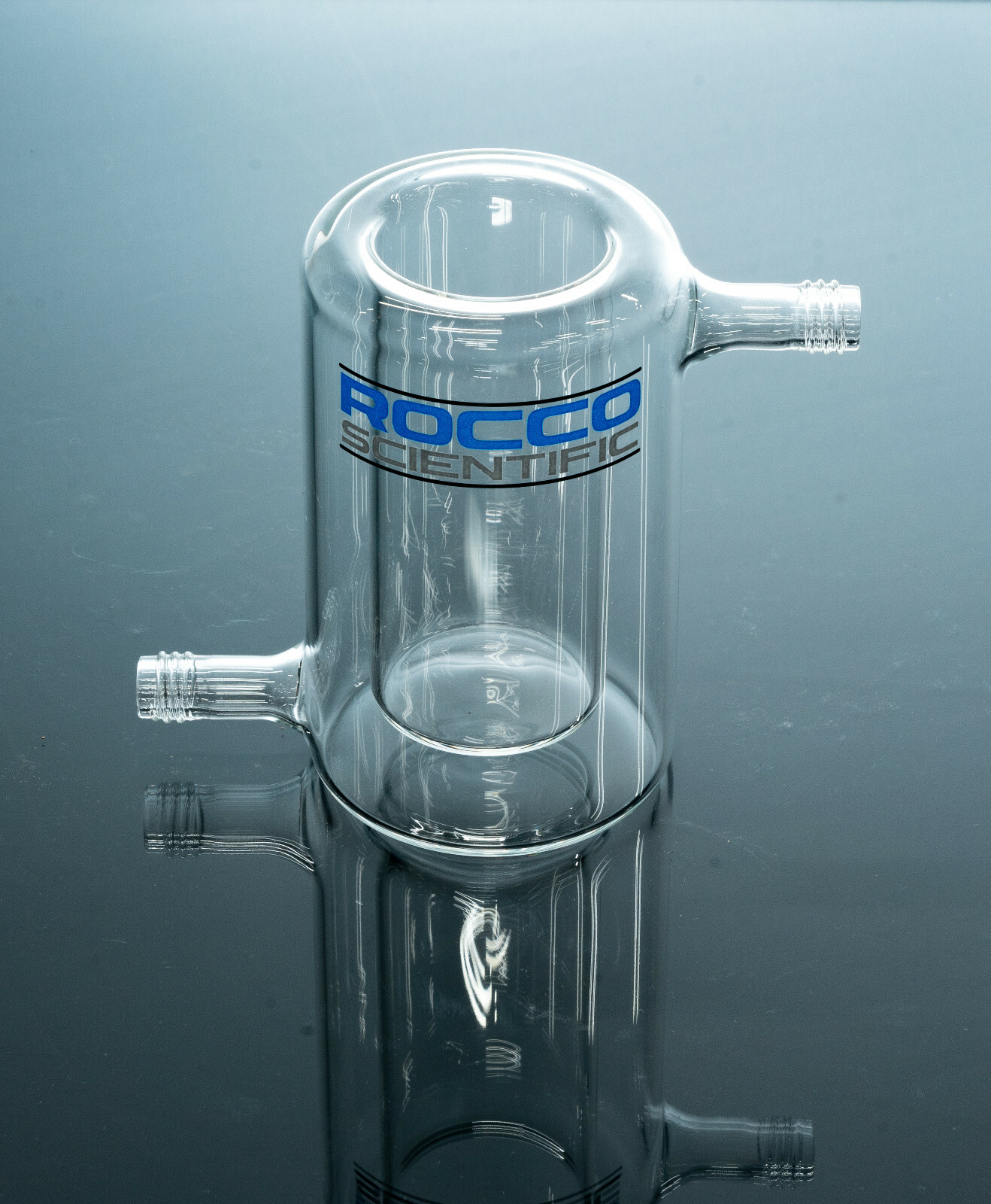 NEW GLASS ASTM D1159 JACKETED TITRATION VESSEL