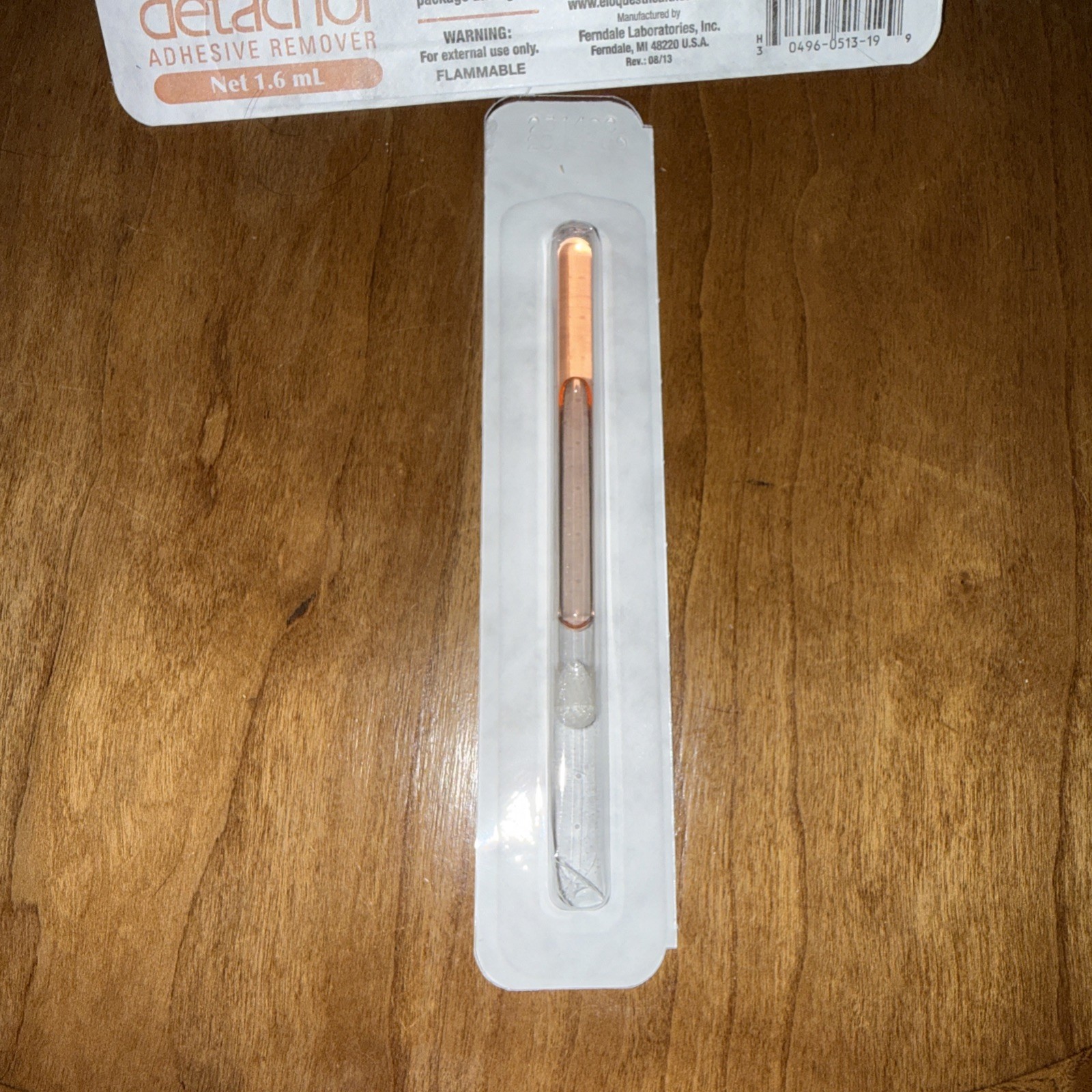 Lot Of 20 1.6 ml Loose Vials New Detachol Adhesive Remover (Exp -2028) BIG SIZE