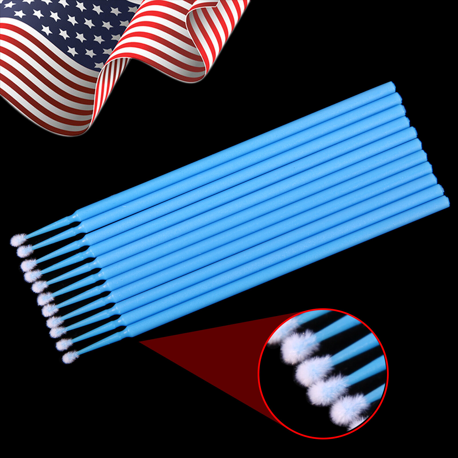 Micro Brushes Applicators Microbrush Dental (Regular, Fine, Super Fine) 4 Color