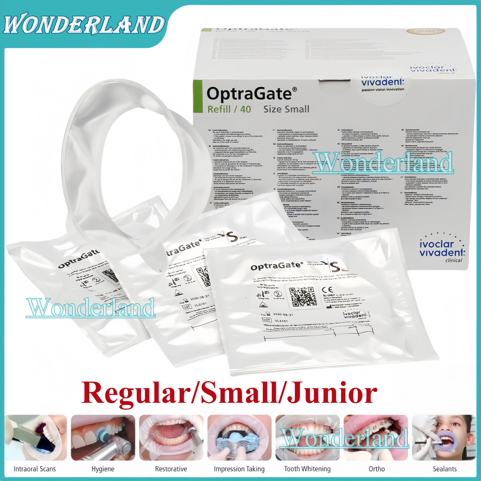 Ivoclar Vivadent Optragate 3D Lip & Cheek Retractor Adult/Kid Mouth Opener