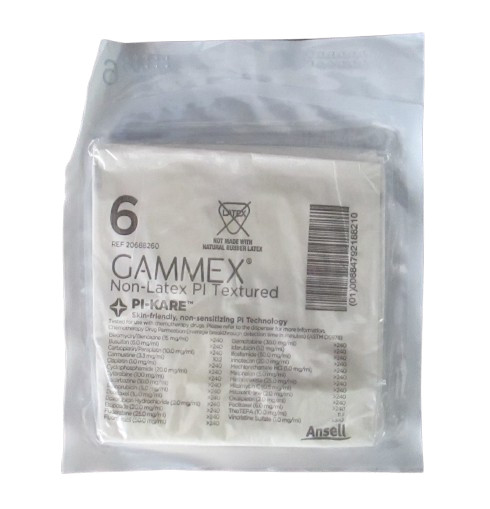 6 – Gammex Non-Latex Polyisoprene Textured Powder-Free Surgical Glove 6 10/27