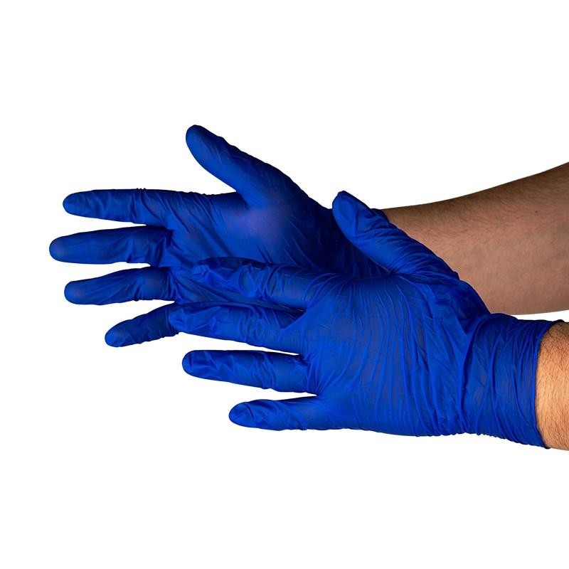 Procure Nitrile Exam Gloves – Powder-Free, Cool Blue, 100/BX, 10BX/CS