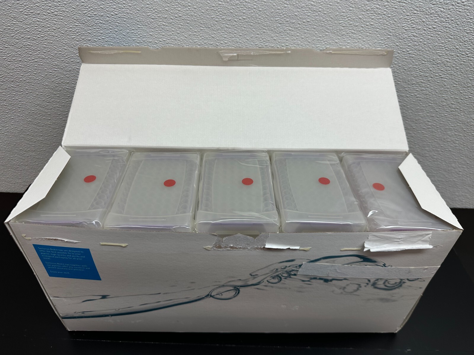 Sartorius Biohit REF 791201 Optifit Tip 1200µl 10 Racks