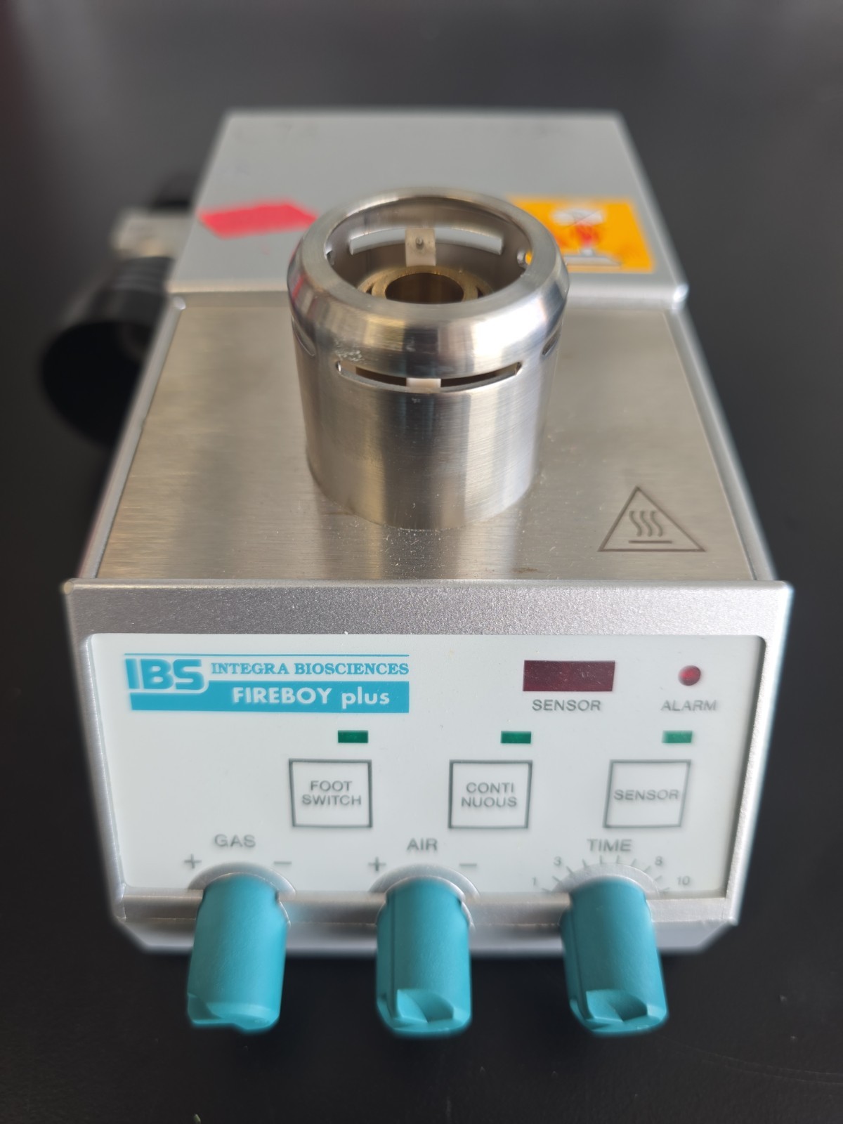 IBS Integra Biosciences Fireboy Plus Safety Bunsen Burner 12V 50/60Hz 5W