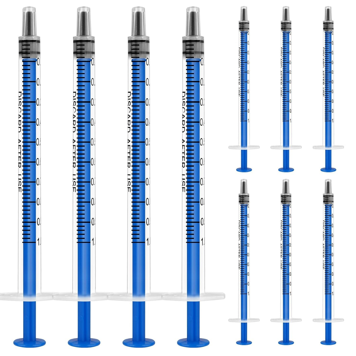 1/5/10 Ml Syringe No Needle, Plastic Liquid Dispenser for Crafts, Pet Feeding