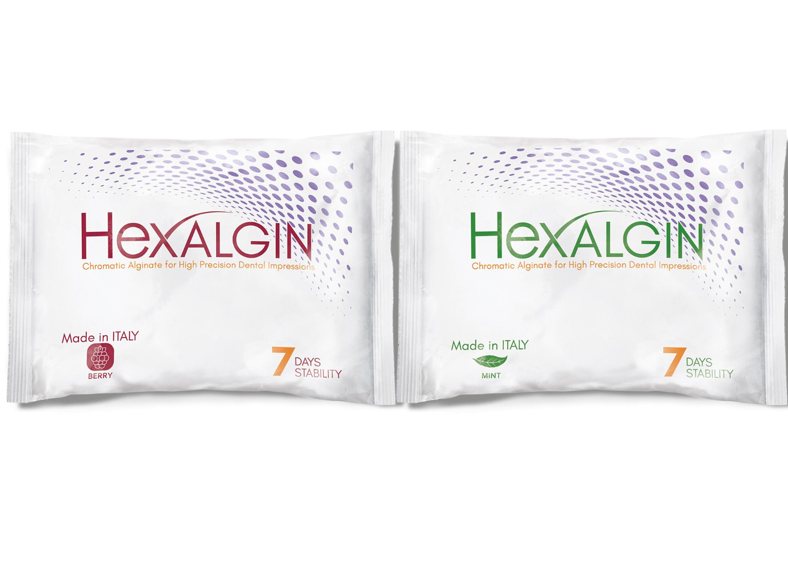 HexALGIN Chromatic Alginate Fast set for High Precision dental Impression 1Lb.