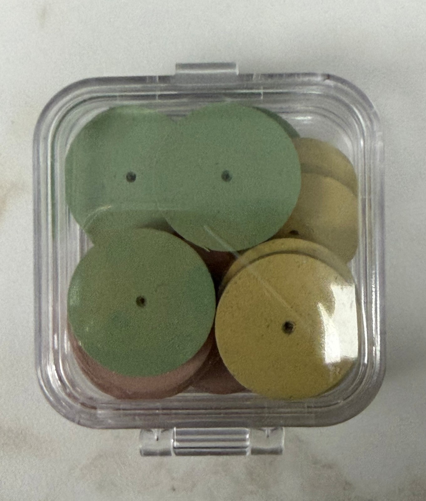 Dental Polishing Finishing Discs Lab Supply Assorted Grits with Clear Case
