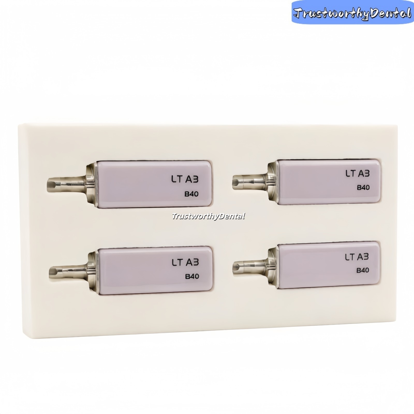 1Pc Dental Lithium Disilicate Block B40 Glass Ceramic LT Sirona Cerec Milling