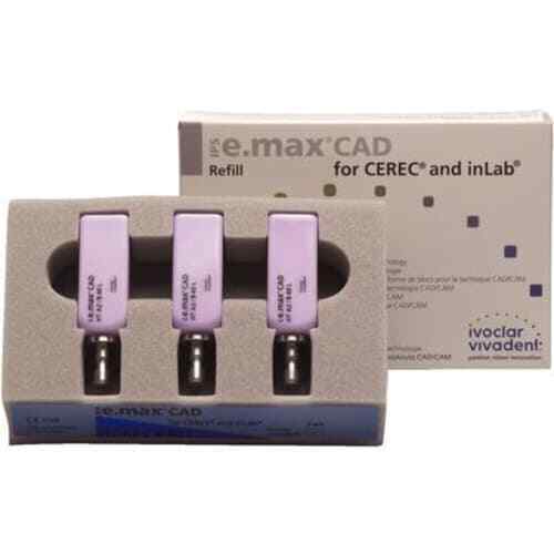 IPS e.max CAD Blocks HT B40L A1 – 3/Pk. Dental CAD/CAM