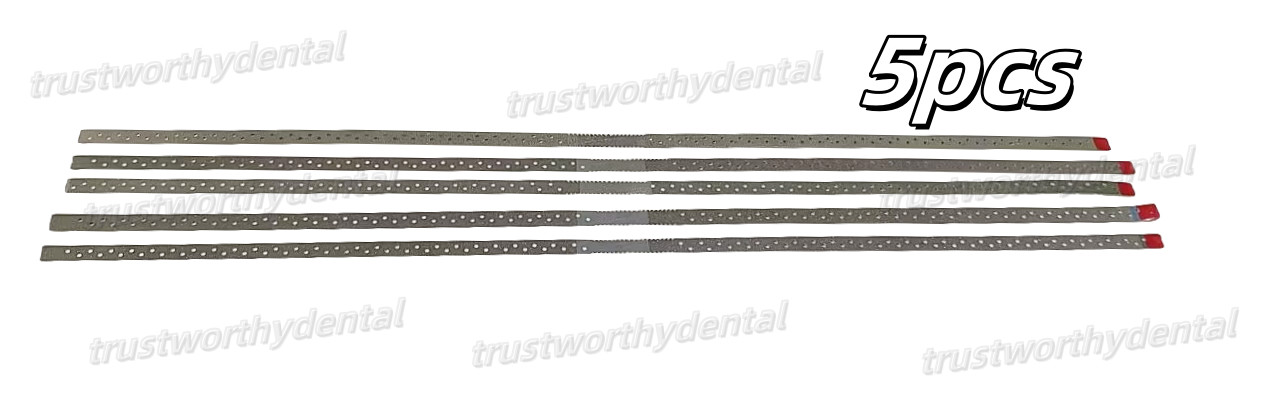 New 2.5mm Dental Single Side Diamond Finishing Strips Metal Polishing Sands