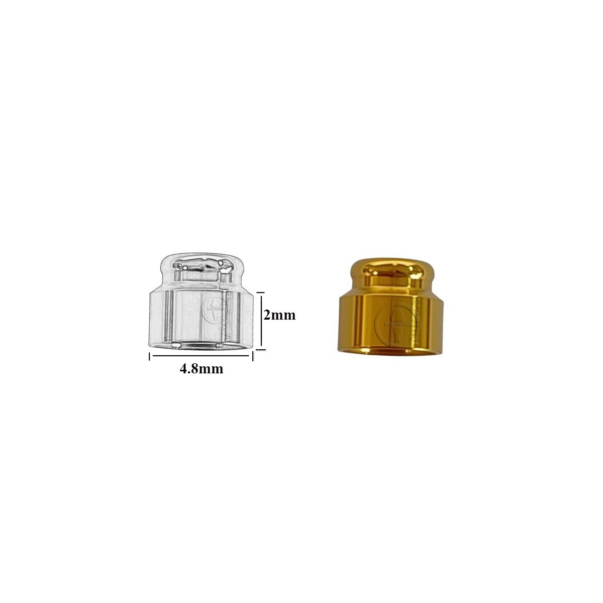 Megagen Anyridge compatible Multi unit Locator abutment GH2.0 Standard males