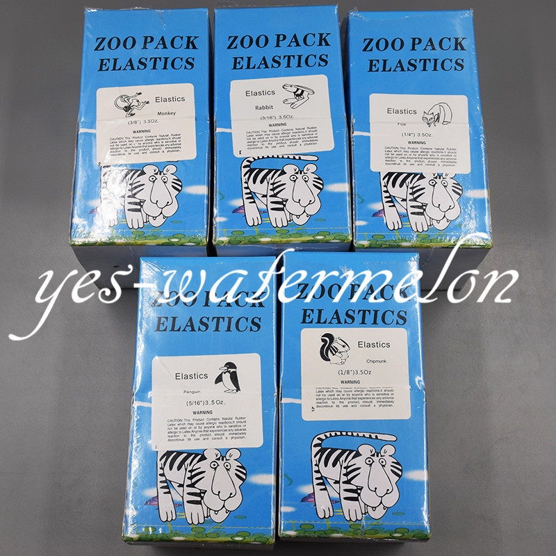50 Packs Dental Orthodontic Rubber Bands Ring Elastics Latex Braces 15 Sizes