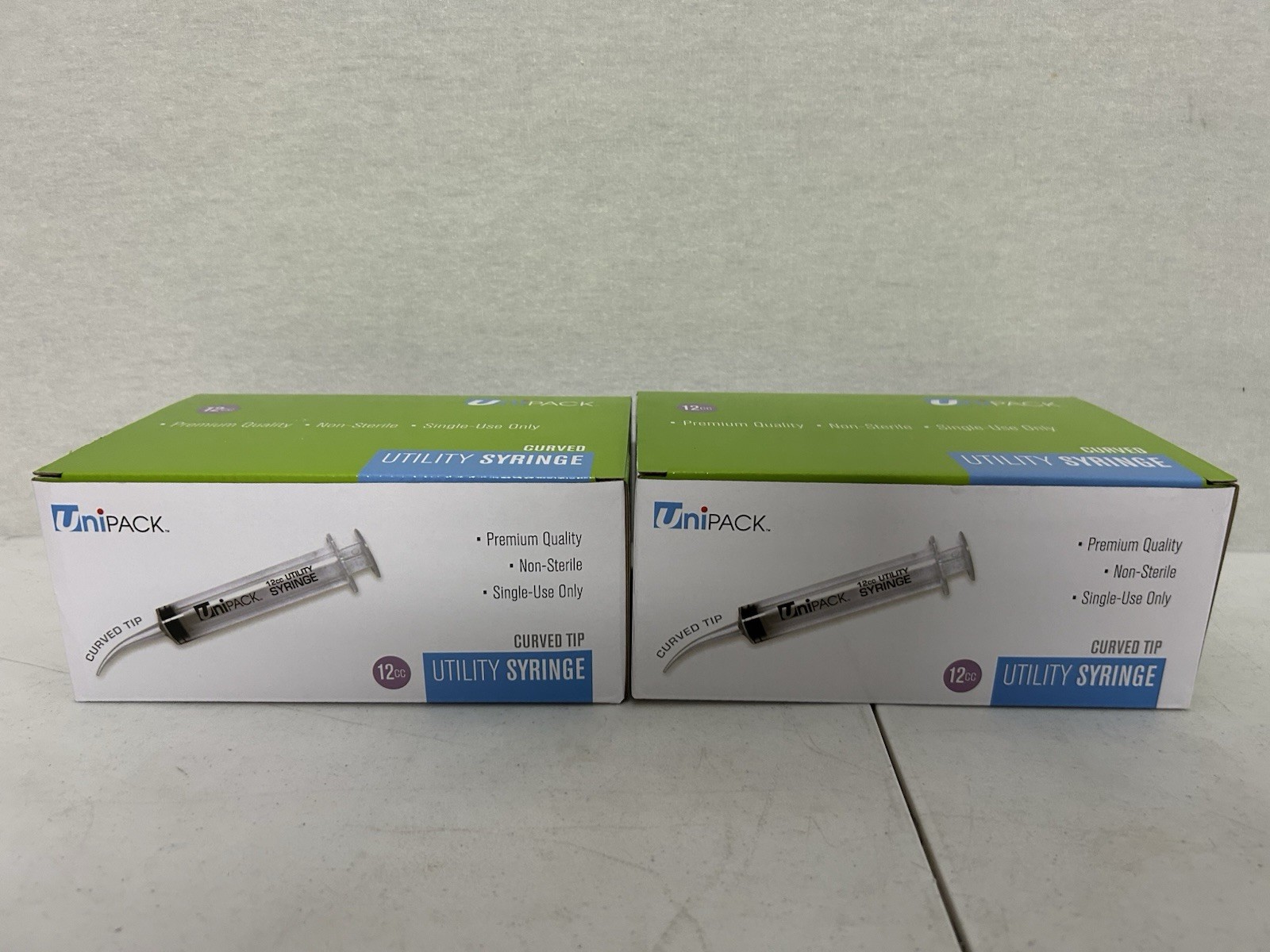 UNIPACK CURVED ULTILITY SYRINGE 12cc URS-55112 100X (2 BOXES OF 50)