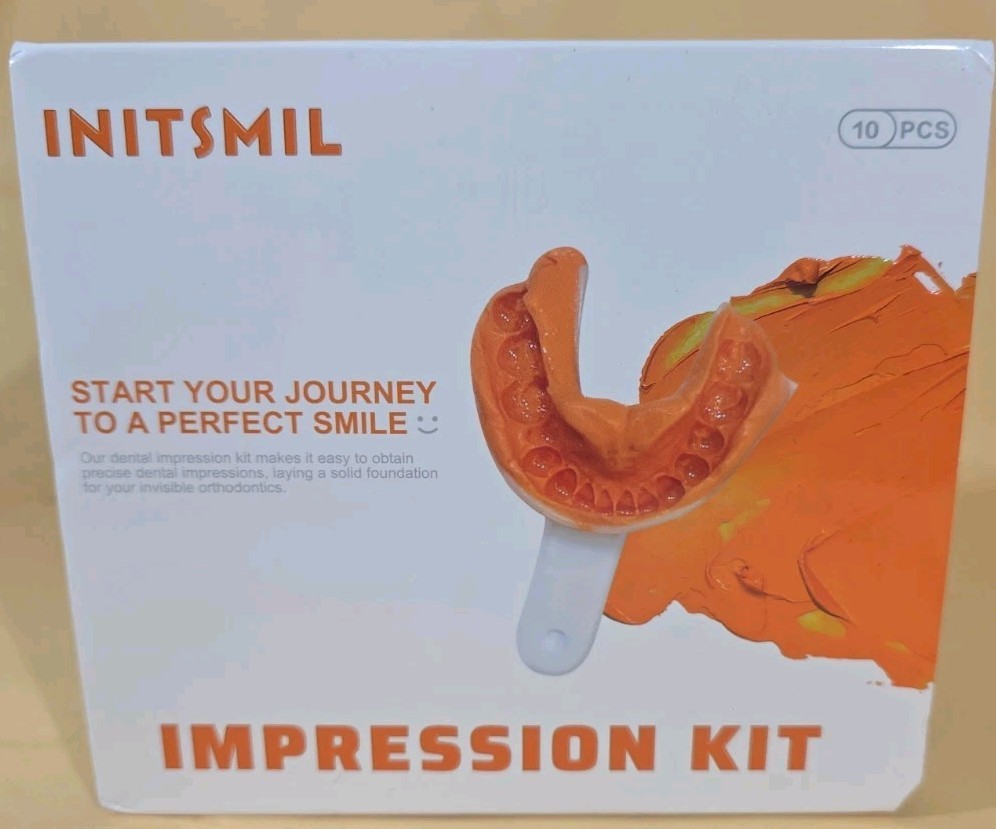 INITSMIL Dental Impression Kit 10 PCS | Easy Home Teeth Mold for Aligners