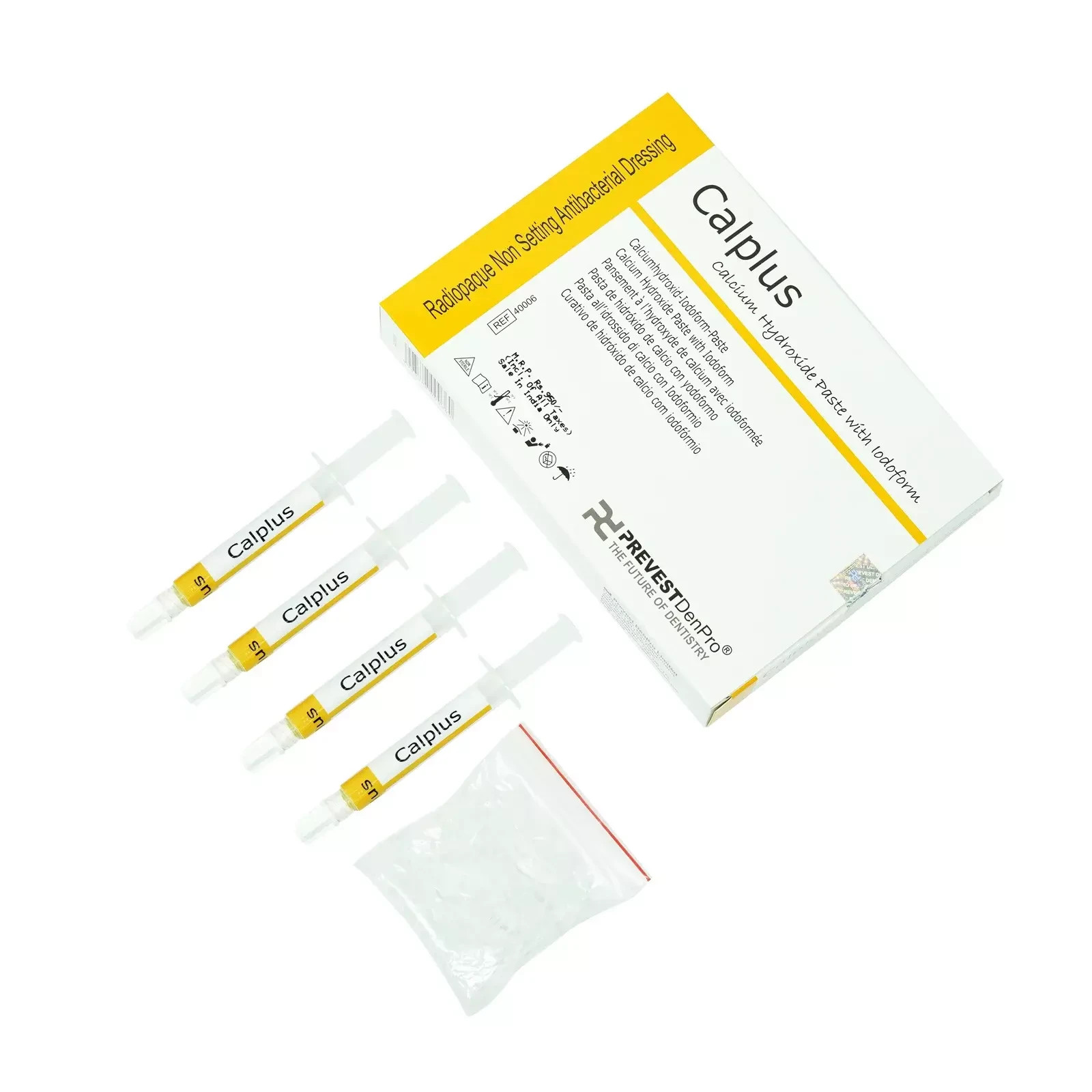Prevest DenPro Calplus Calcium Hydroxide Paste Containing Economy Pack