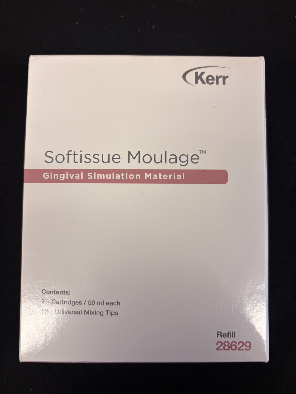 Kerr Softissue Moulage™ Gingival Simulation Material 2/PK REFILL #28629 New