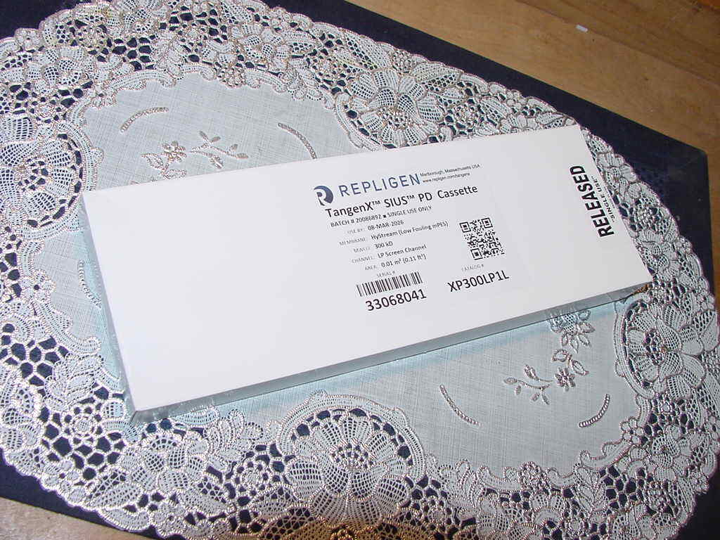 Repligen XP300LP1L TangenX SIUS PD cassette w/ HyStream 300kD L: medium channel