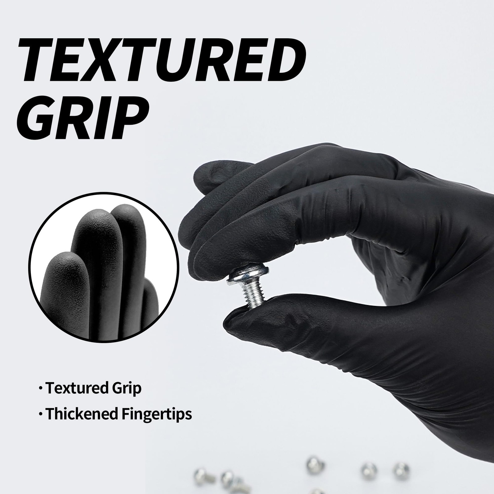 Disposable Synmax Vinyl Exam Gloves- 4 mil Safty Glove 1000pcs – Latex-& — S…