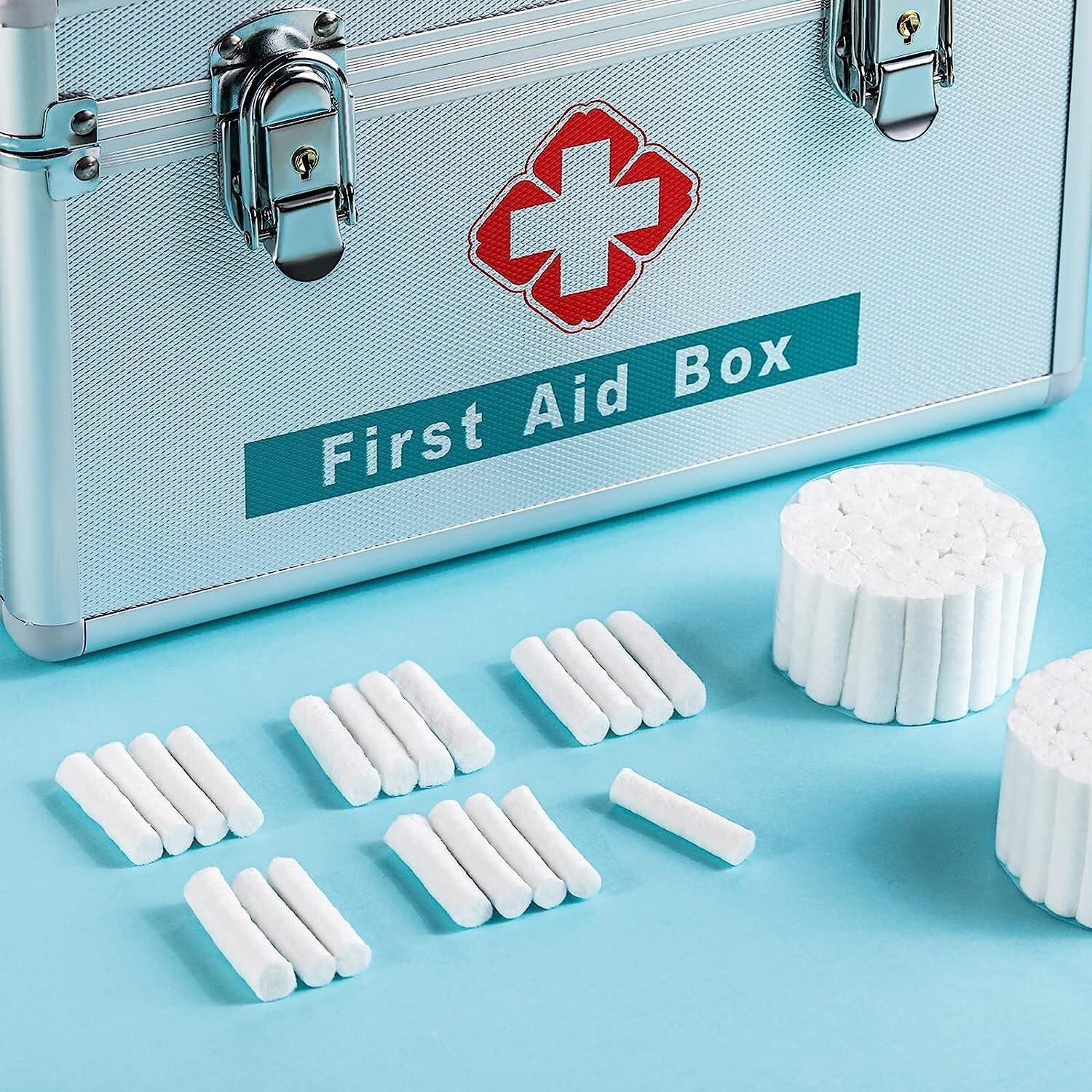 Premium Dental Cotton Rolls #2 Medium 1.5″ x 3/8″ Extra Absorbent Non-Sterile