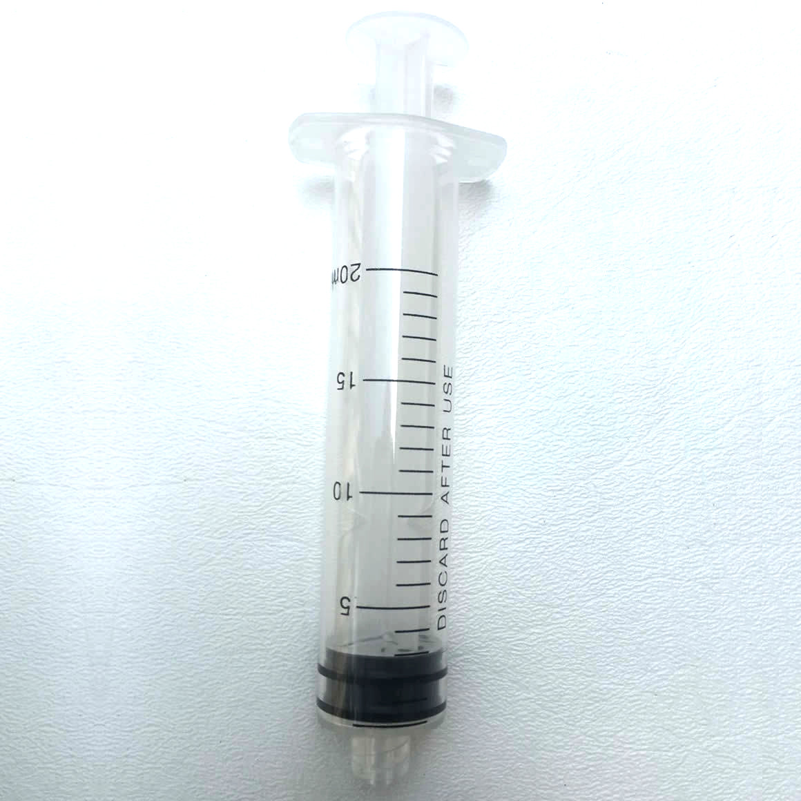 5 20ml Syringe Only with Luer Lock Tip Sterile Disposable Latex Free 20 cc NEW