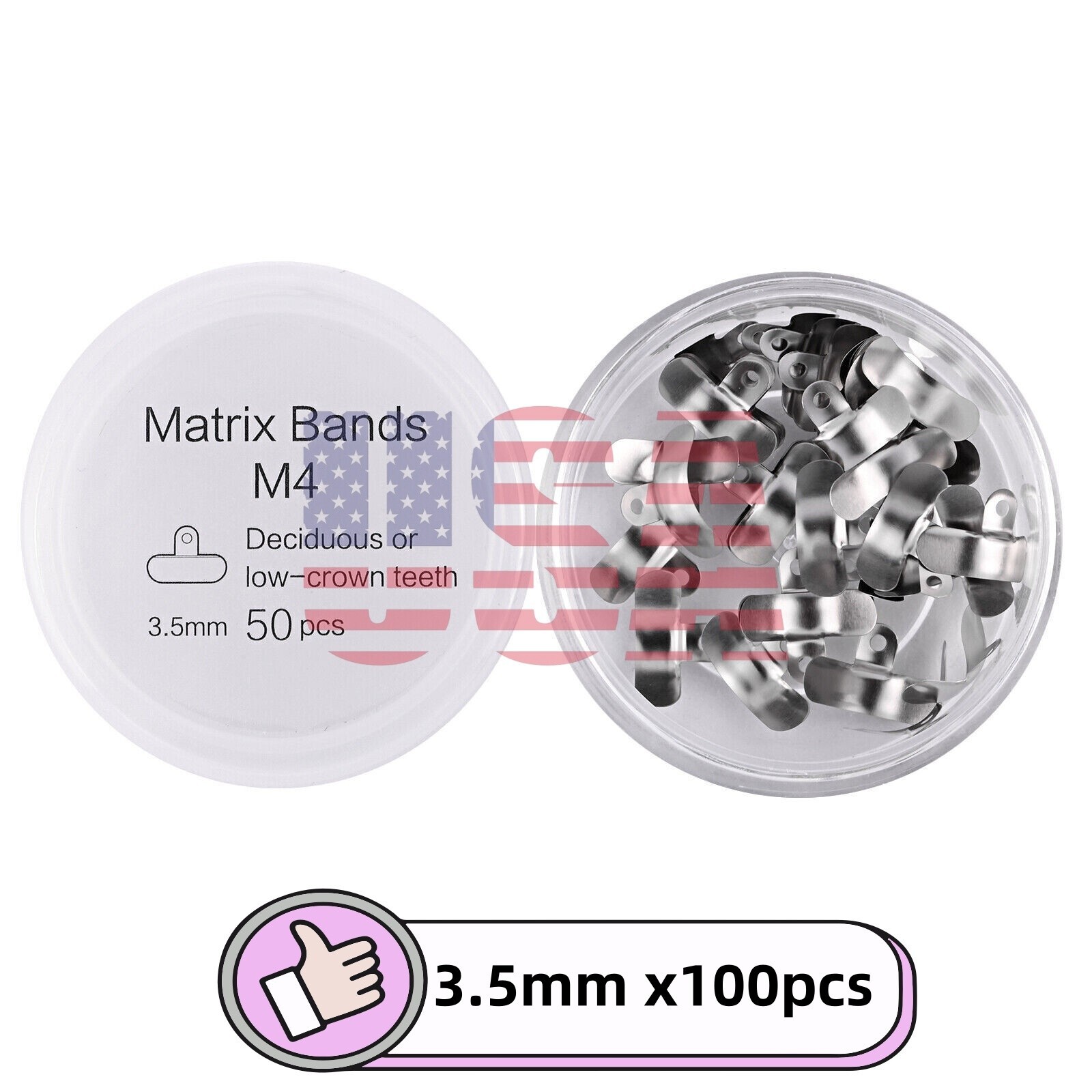Dental Matrix Bands Sectional Matrice Clamp Ring Fit Garrison Palodent V3 System