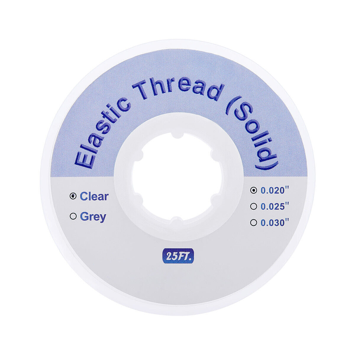 Dental Ortho Elastomer Powerful Solid Elastic Thread Rope 0.020/0.025/0.030