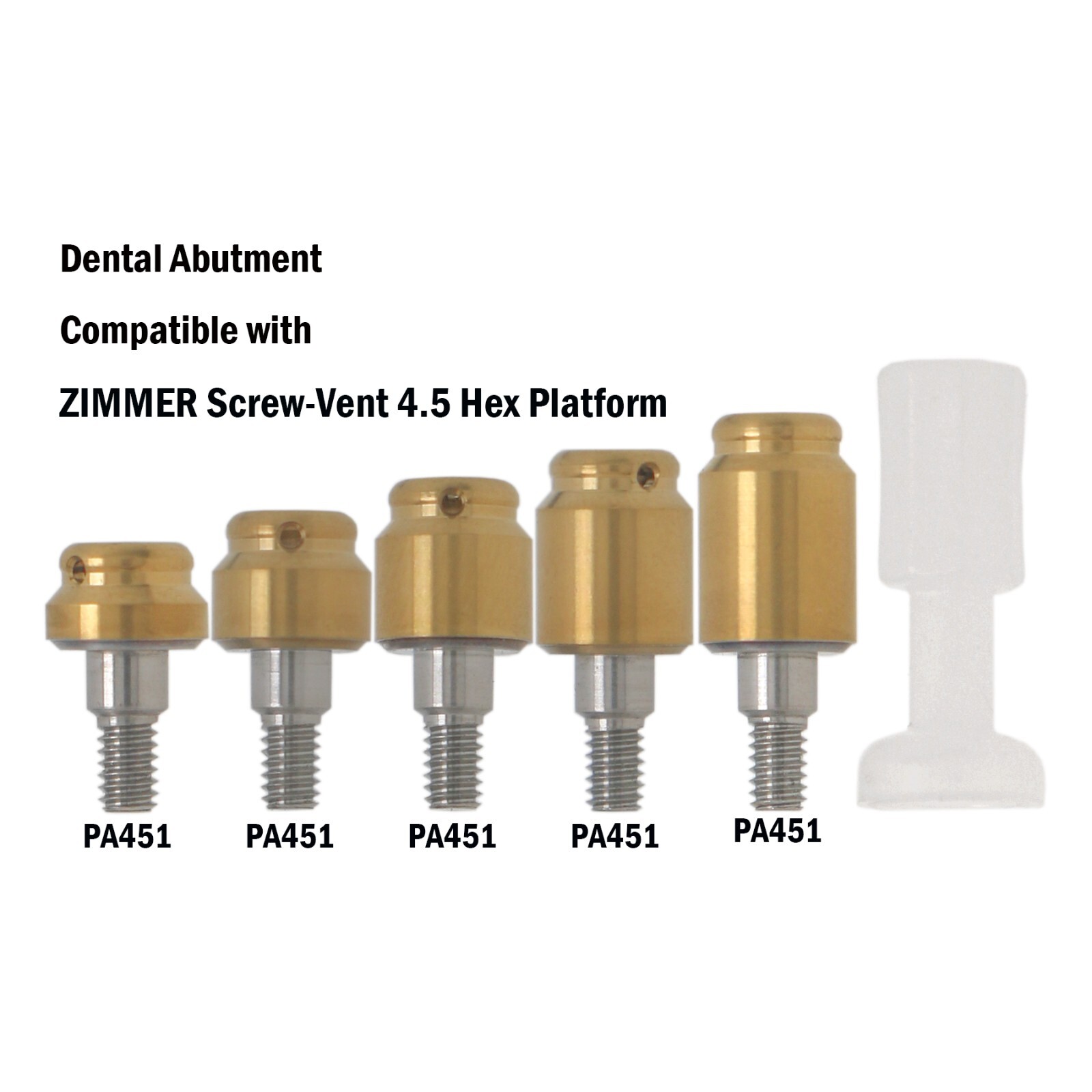 Dental Locator Abutment Attachment Tool Fit Hiossen Zimmer Nobel Straumann BEGO