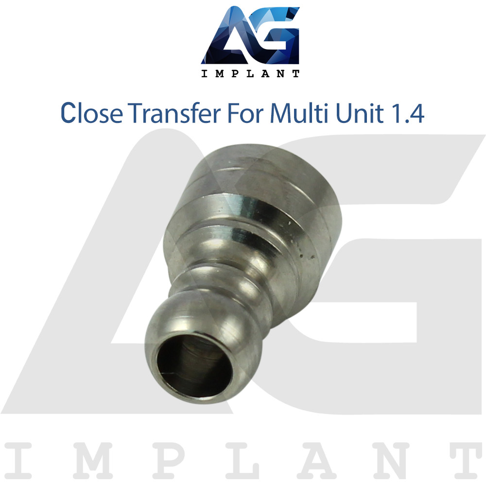 5 Impression Coping Transfer For Multi Unit 1.4 Abutment-Closed Tray With Screw