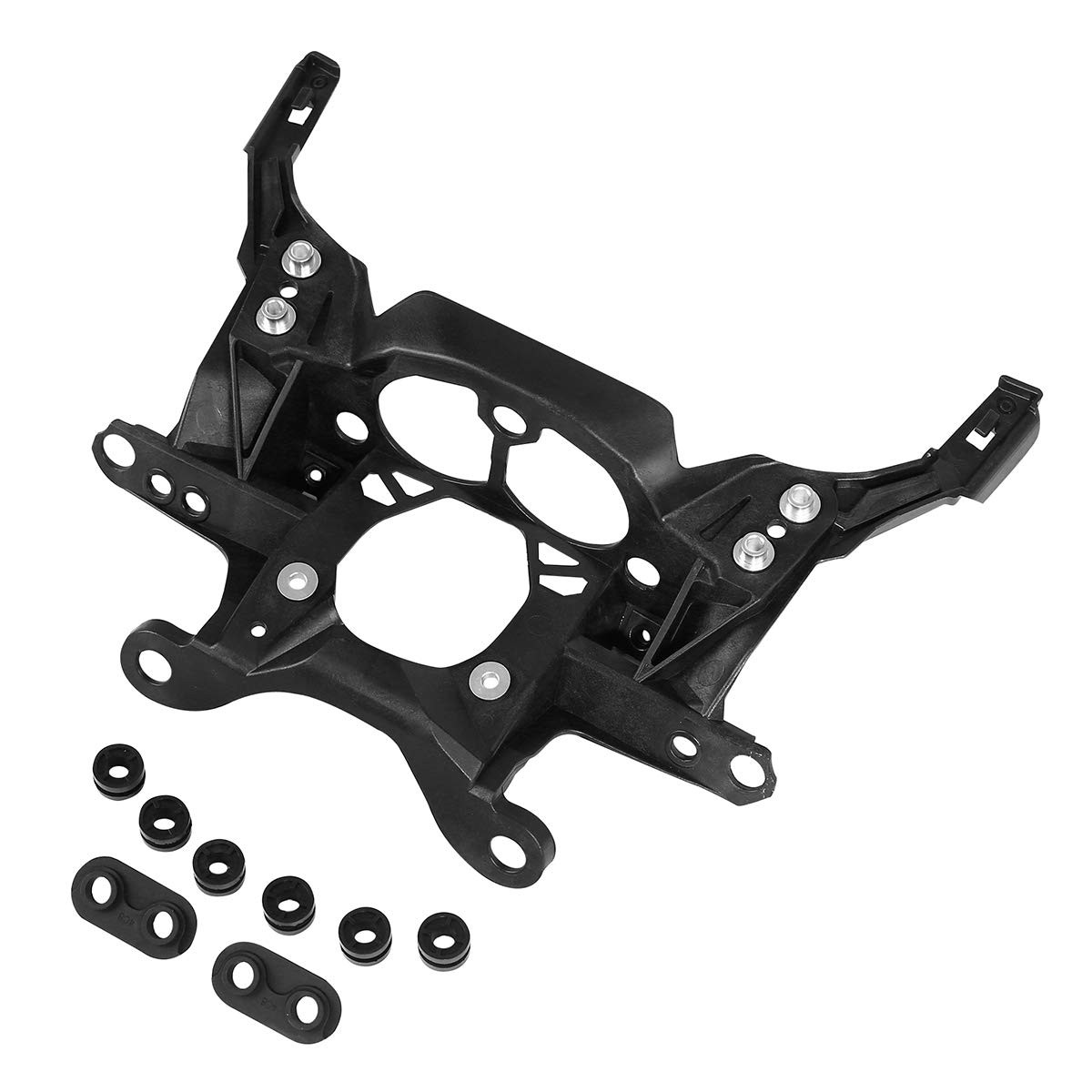 Front Upper Fairing Stay Bracket For YZF R1 2015-2025 Black ABS Plastic