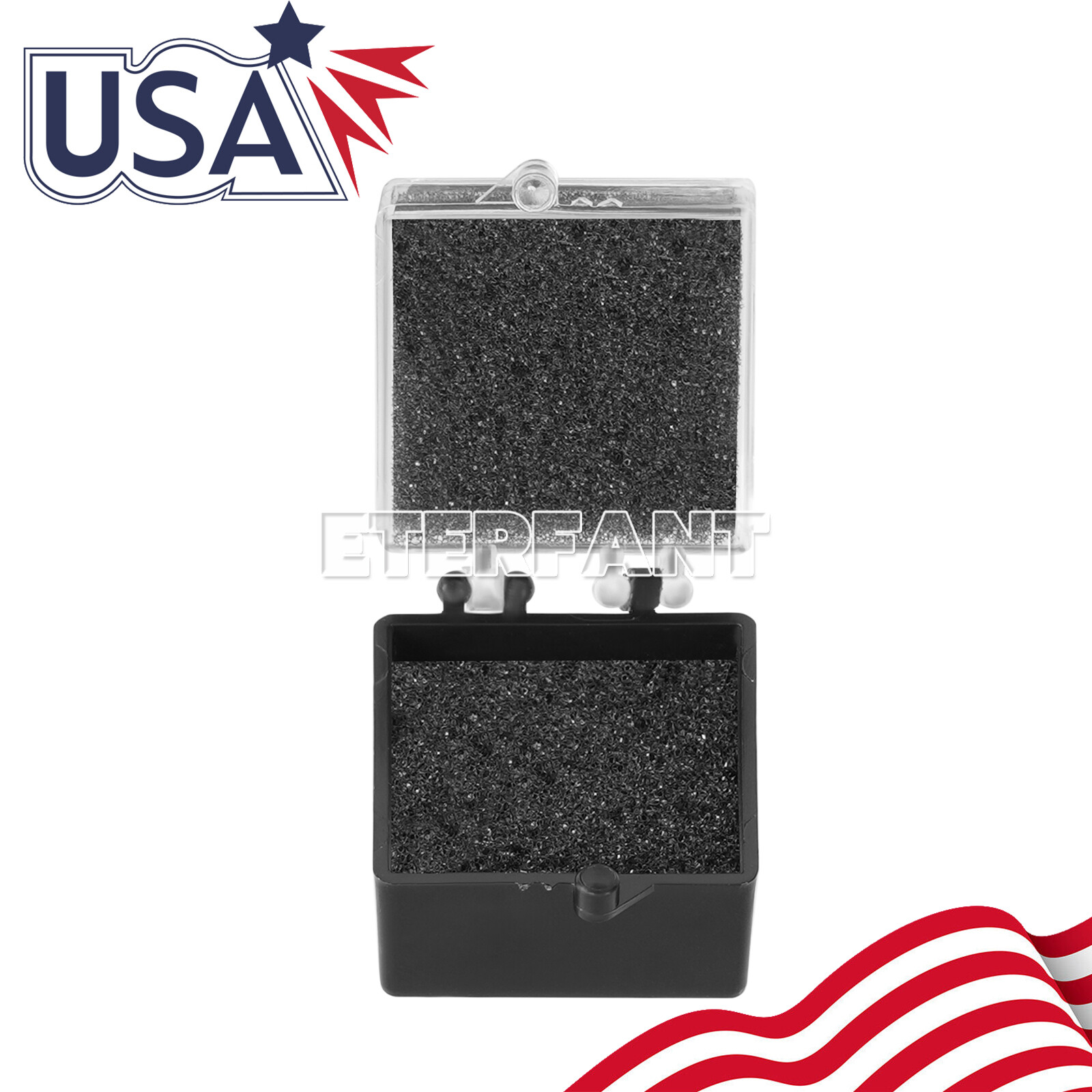 1000pcs/PK Dental Lab Crown Boxes/Veneer/Bridge – 1″ – Clear Top with Fillers