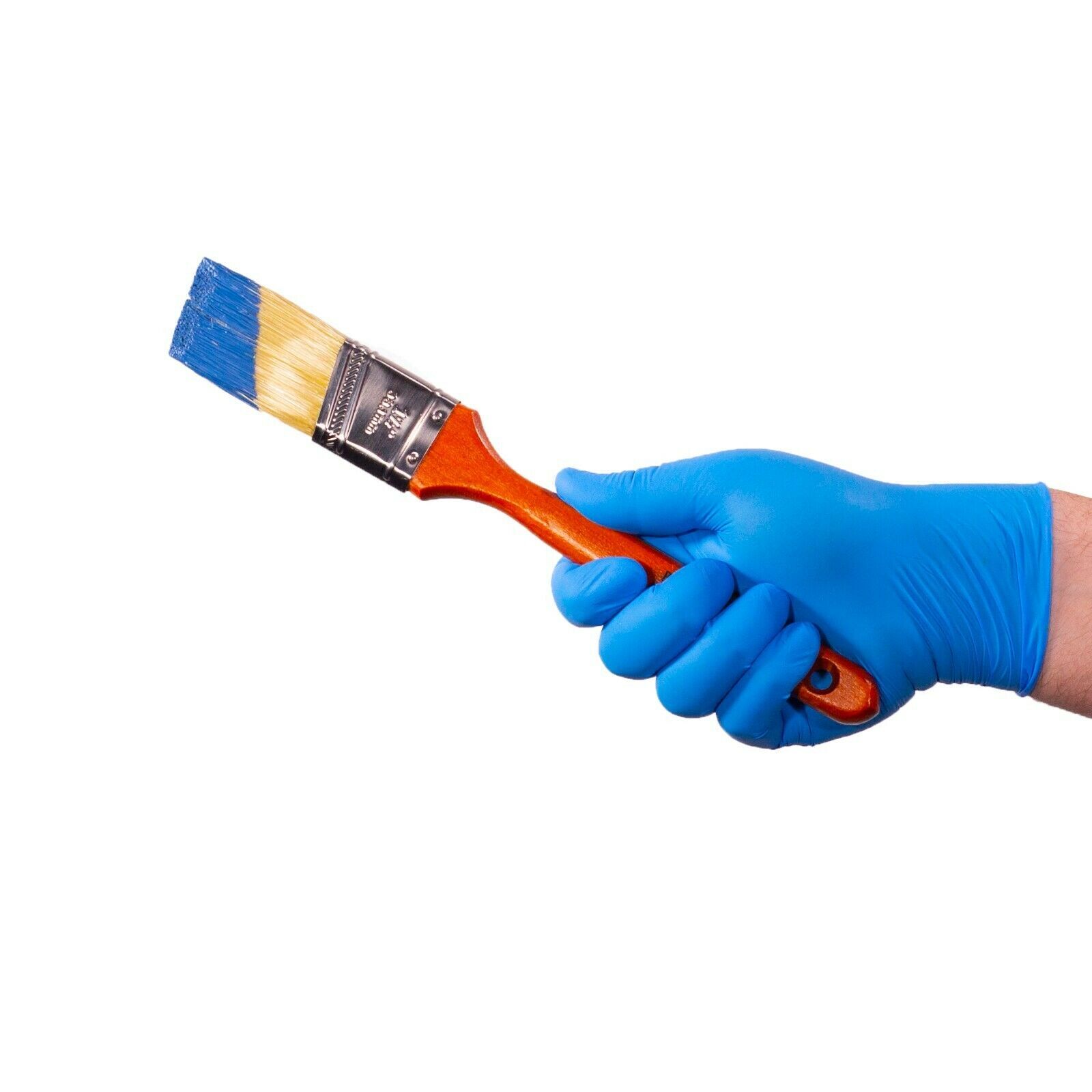 X3 Blue Nitrile Disposable Industrial Gloves 3 Mil Non-Latex Food-Safe 1000/Case