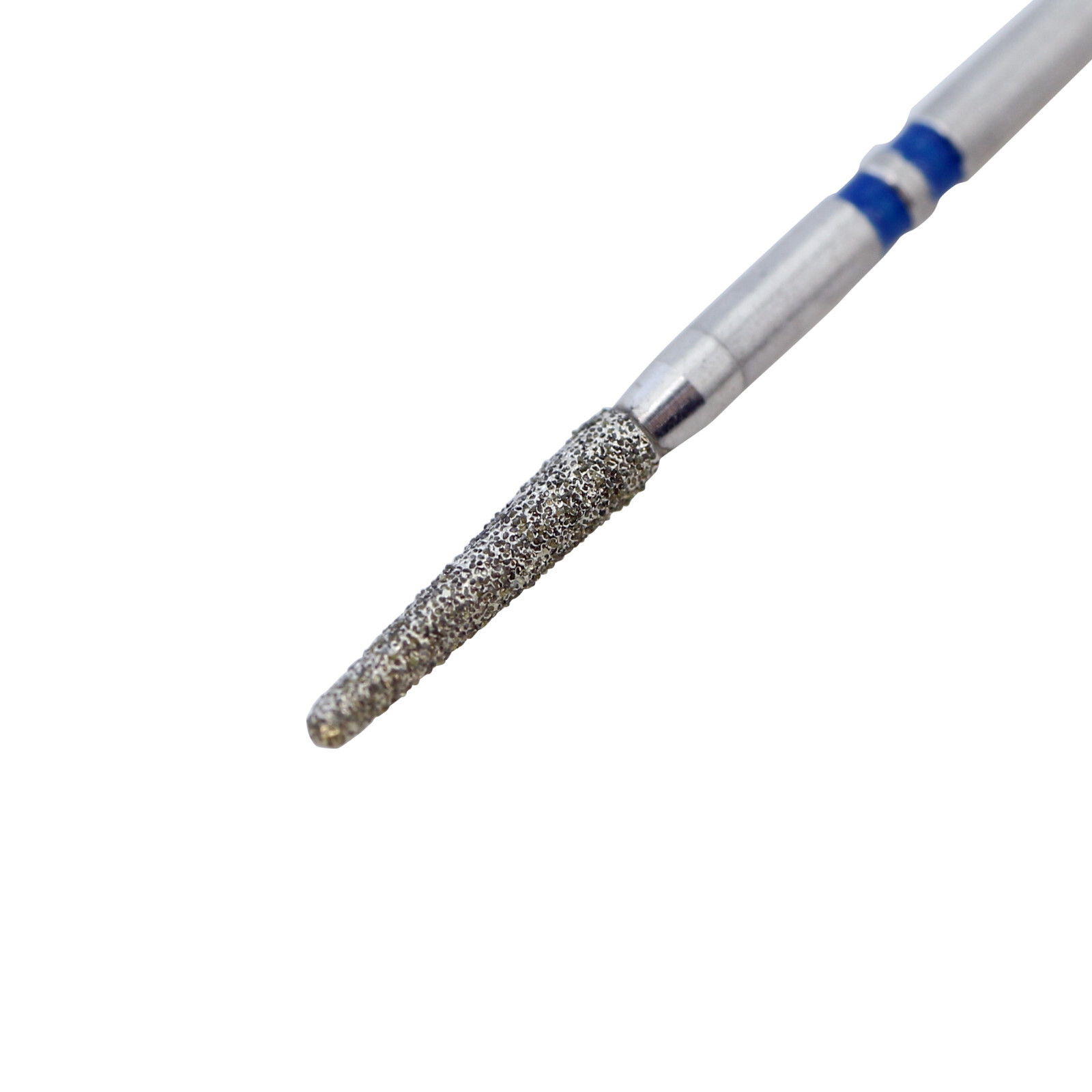 Dental Diamond Burs Round End Taper Zirconia Adjustment FrictionGrip Fine Medium