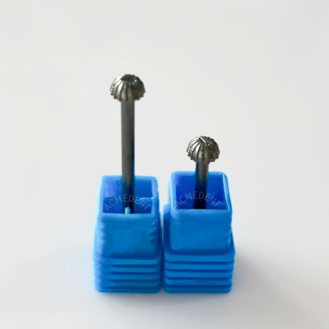 Dental Round Ball Burr Sinus Lift Cutting Serrated Blade Bur Drills 6mm L+S