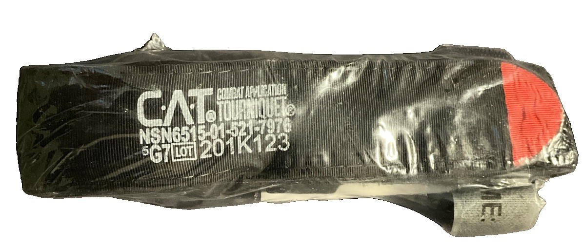 CAT Combat Application Tourniquet, Red Tip, NSN 6515-01-521-7976 New Unopened G7