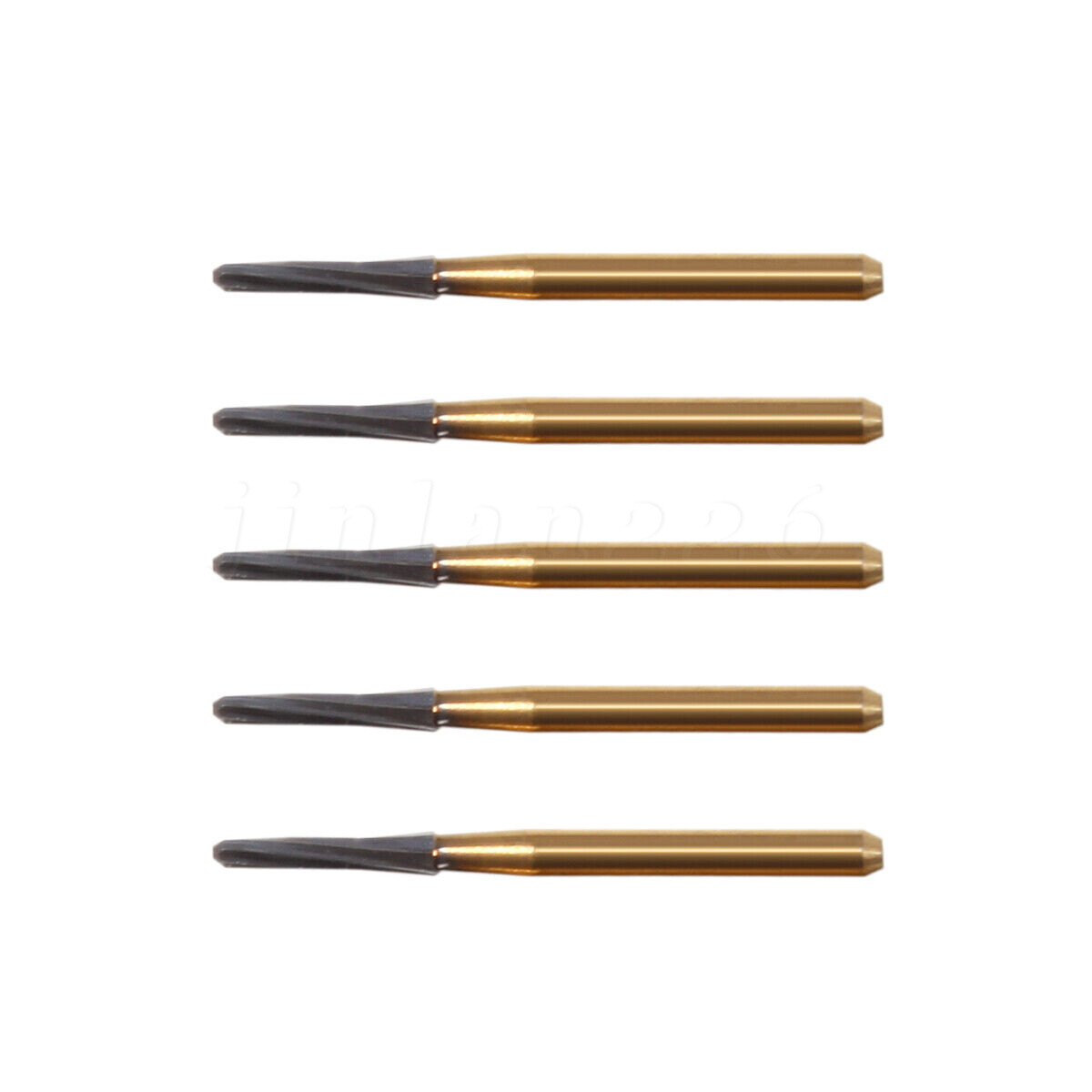 5pcs Dental Surgical Bur Long 557L 702L 701 558 556 Carbide Burr 25mm High Speed