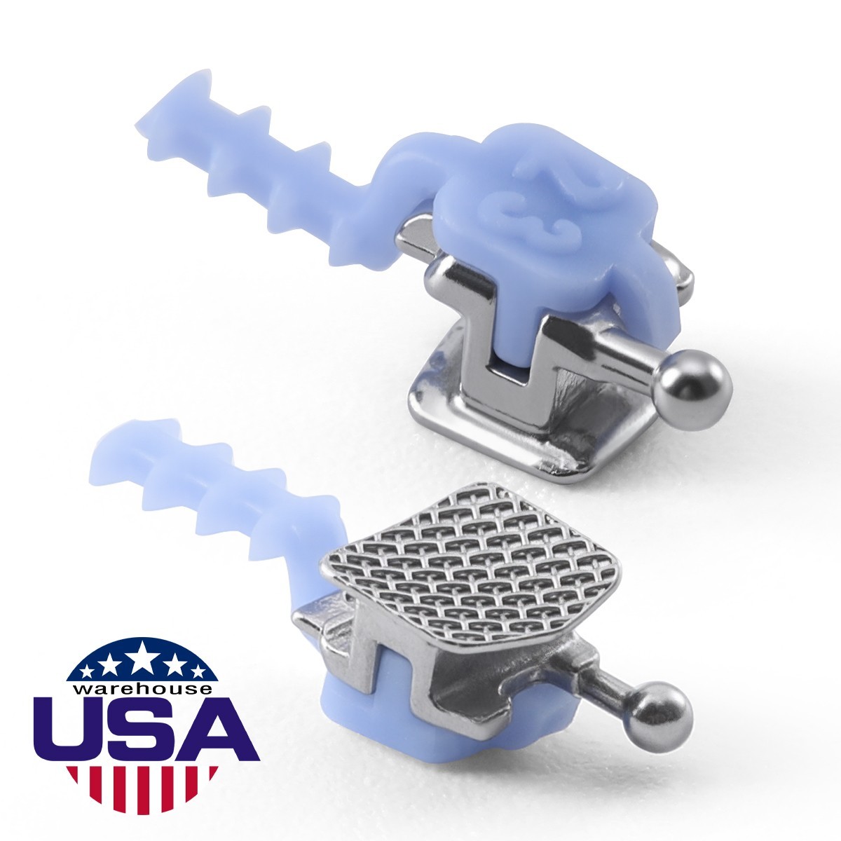 Dental Ortho Self-Ligating Brackets INFINITY IV PLUS MBT 022 345 Hooks With Tool