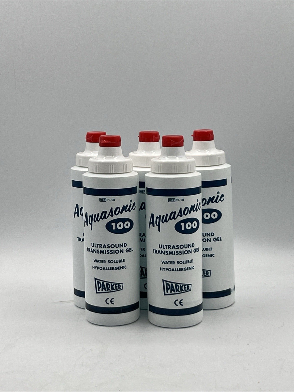 Ultrasound Transmission Gel 8.5 OZ. Aquasonic100 Pack Of 5