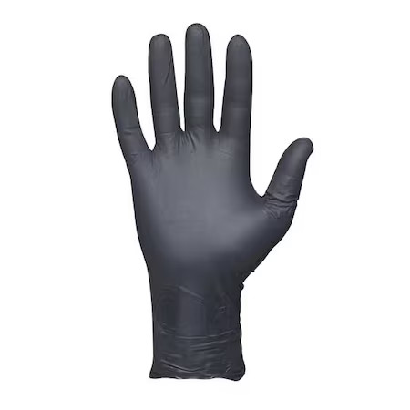 Showa 9700Pfs 9700Pf, Disposable Gloves, 6.00 To 6.99 Mil Palm, Nitrile,