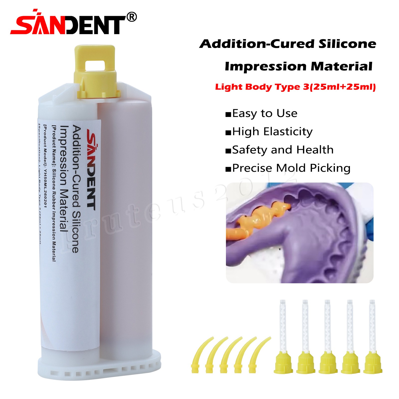 Dental Putty Base & Catalyst Impression Material USA STOCK