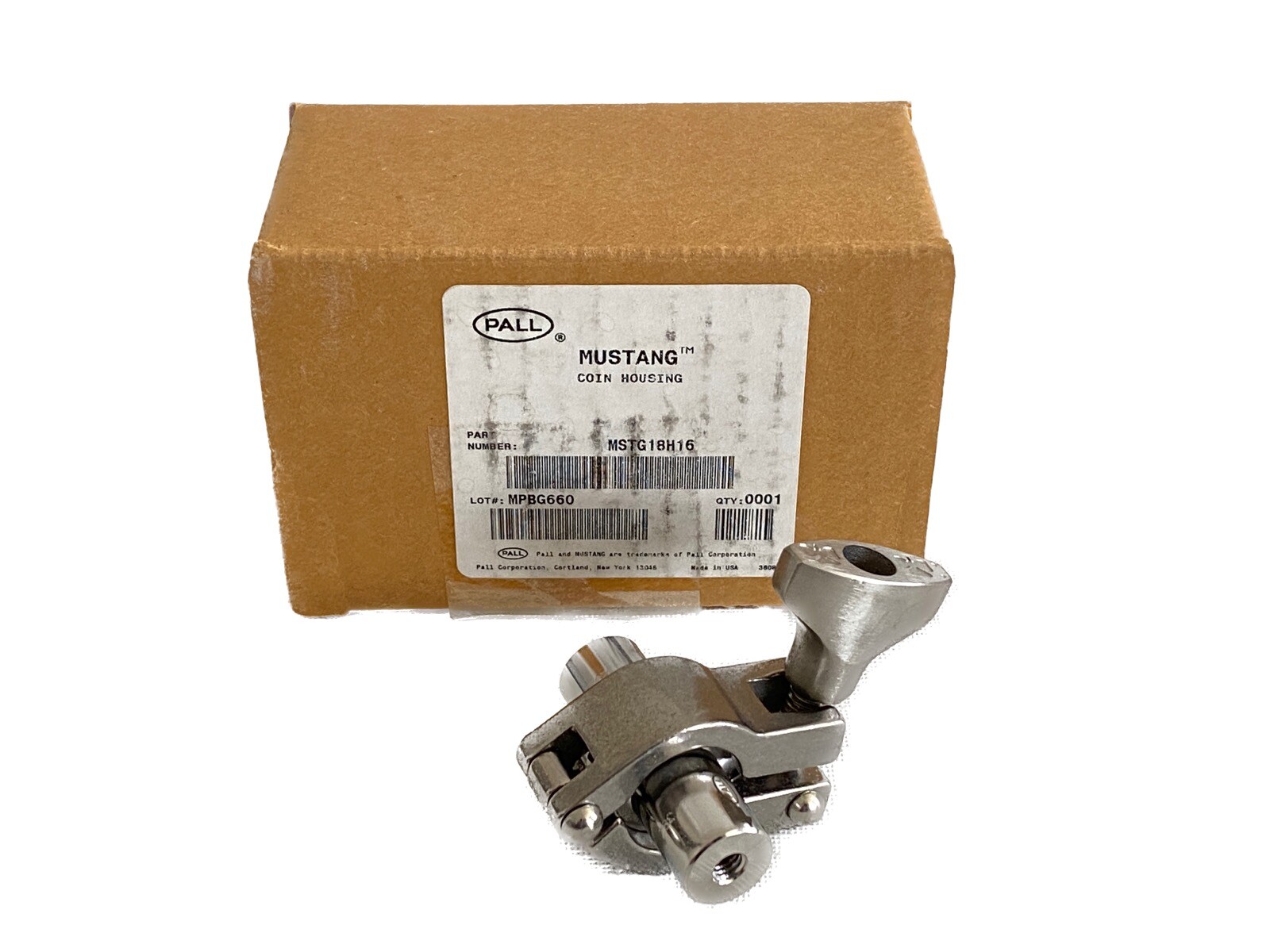 (1/Pk) PALL CYTIVA Mustang Stainless Steel Coin Housing Assembly MSTG18H16