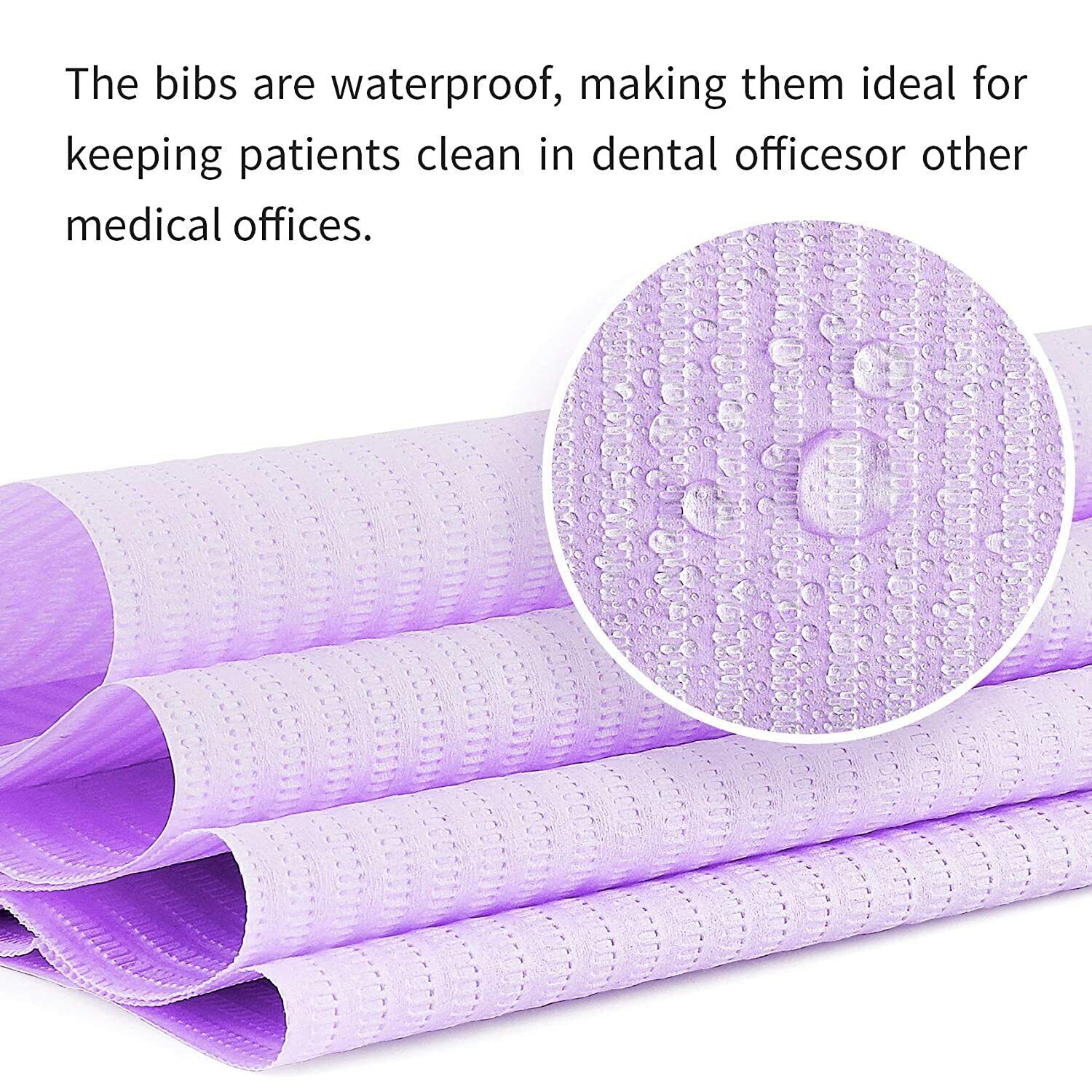 JMU Dental Patient Bibs 13″x18″ 3-Ply Waterproof Medical Tattoo Napkin 6.5g