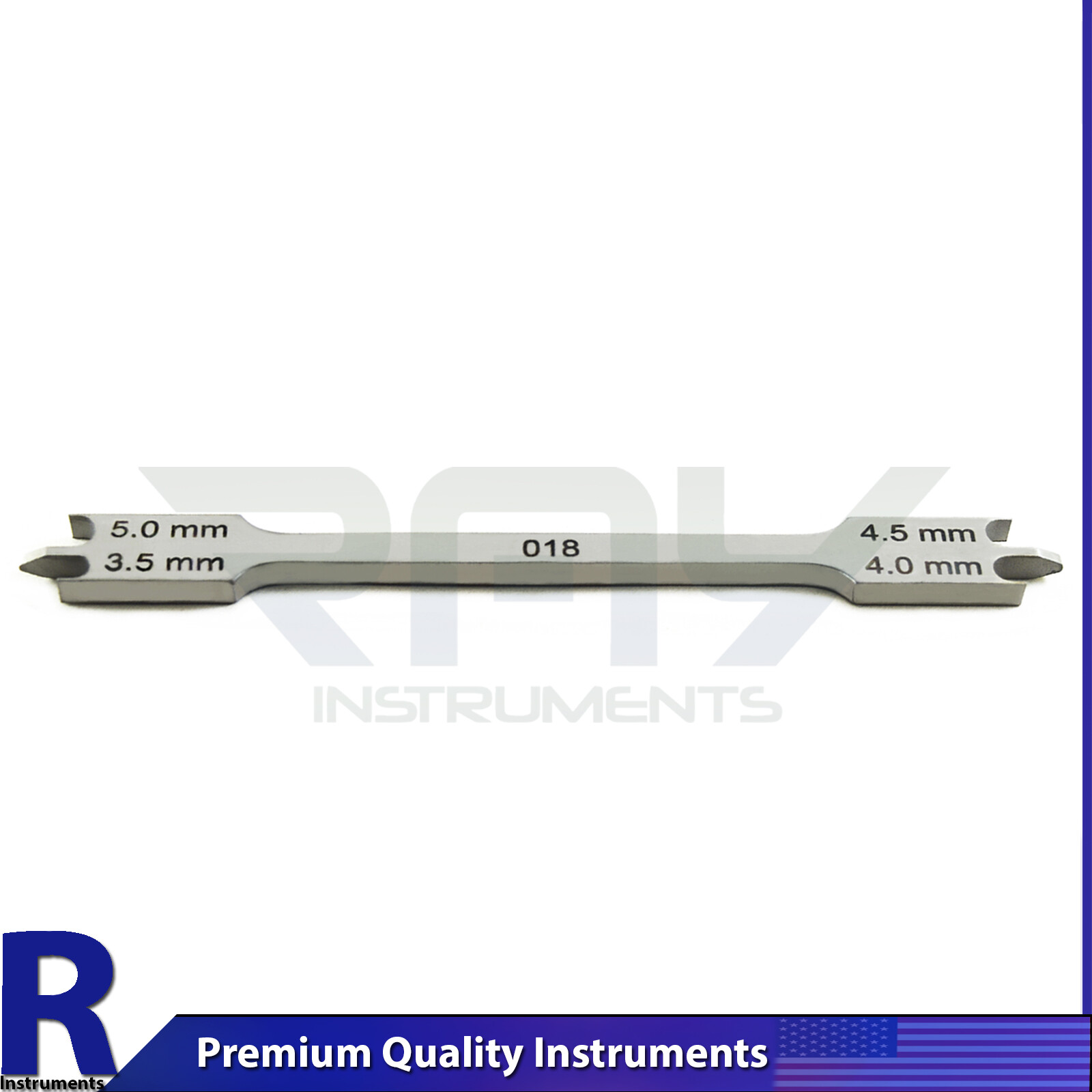 Bracket Height Gauge .18mm Position Dental Tooth Braces Orthodontic Instruments