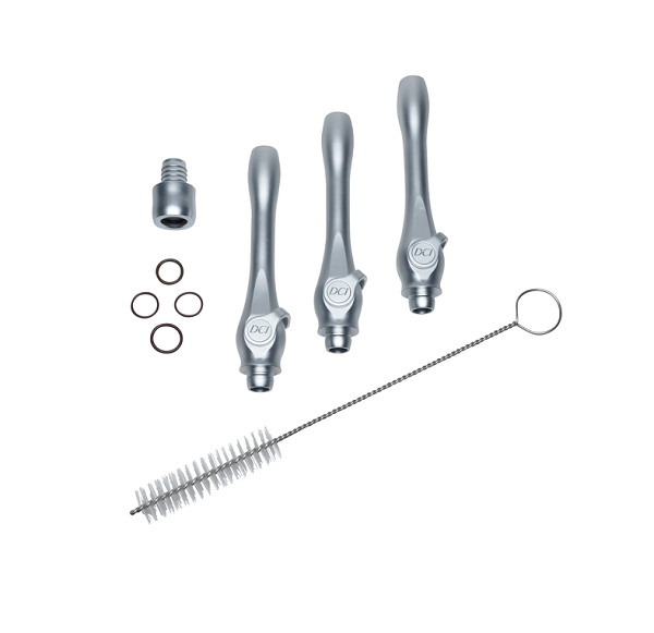 DCI Dental Precision Comfort Premium HVE Extended Vacuum Valve Triple Kit #5104