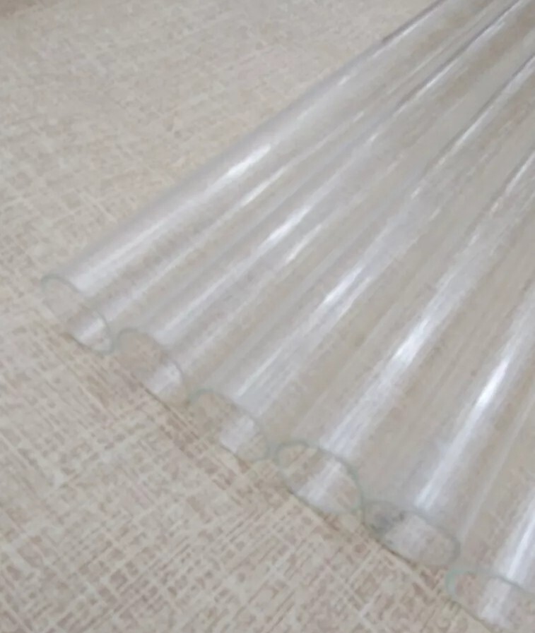 4 Borosilicate Combustion Tubes 30 cm x 15 mm Diam Both Open Ends Unpolished