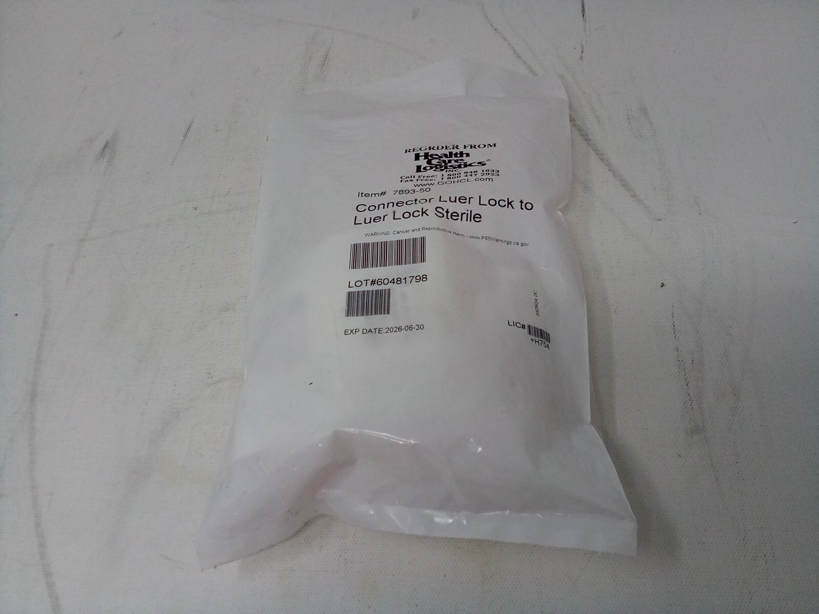 DENTP Rapidfill Luer Lock To Luer Lock Syringe Connectors Sterile 5 10 20 13901