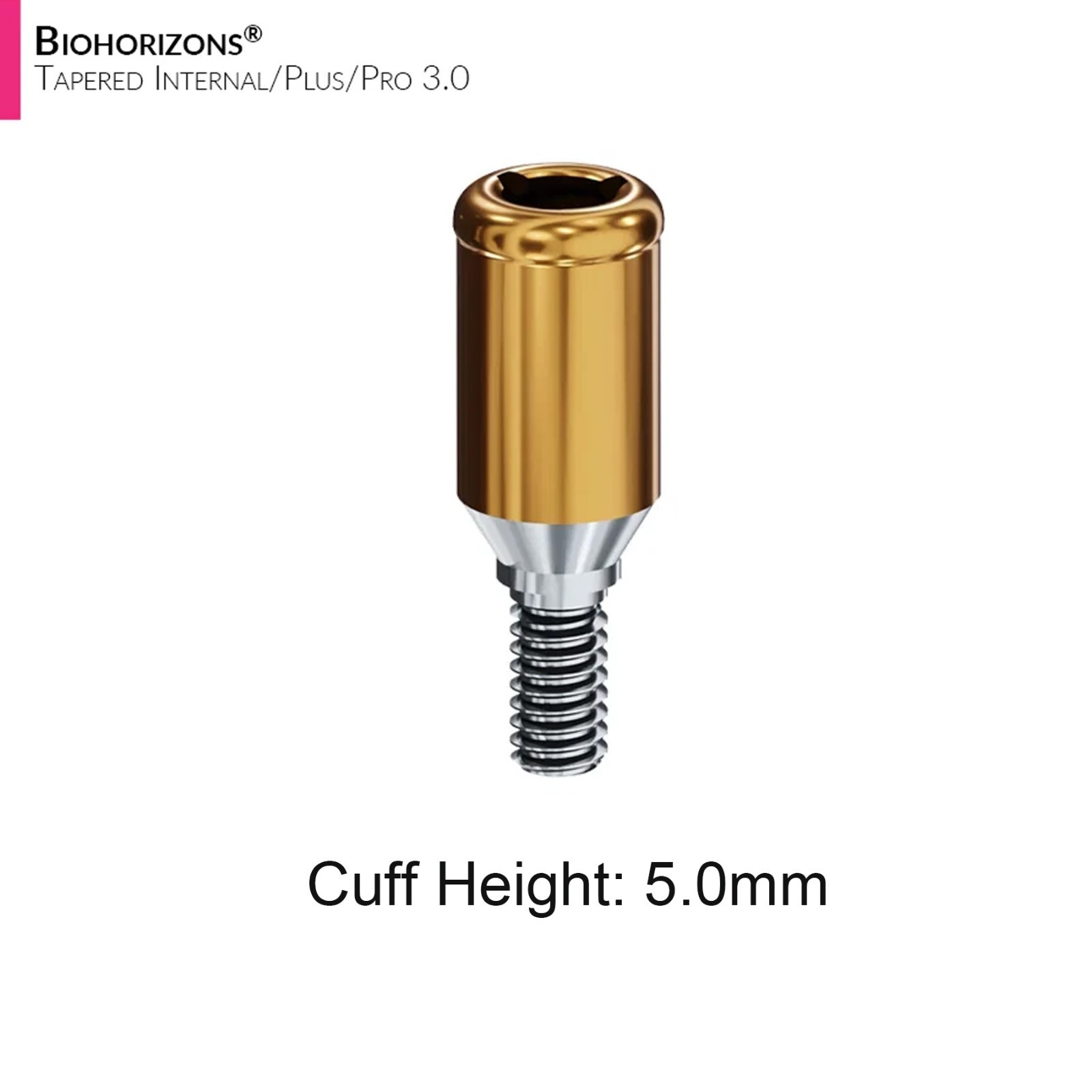 Fit ZEST Locator Anchor Legacy Abutment 3.0 Int Hex BioHorizons Tapered Pro Plus