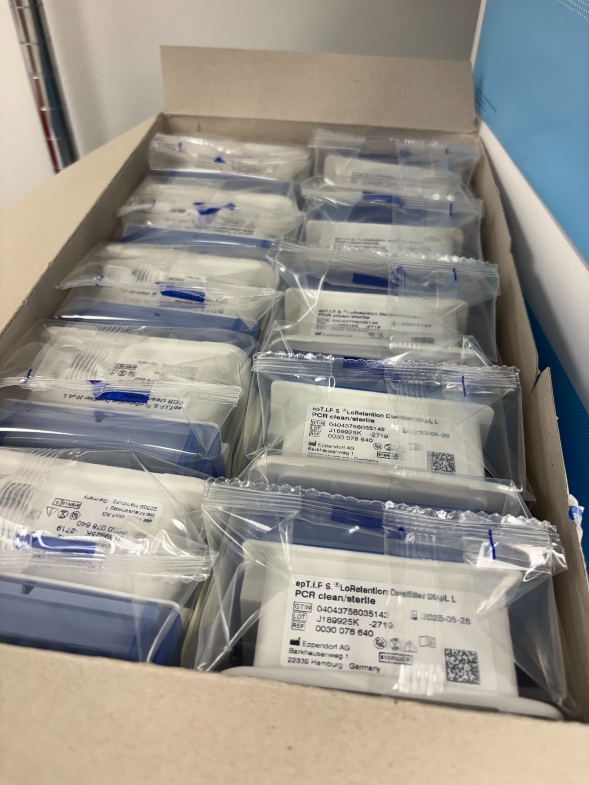Eppendorf 0030078640 epT.I.P.S. 2-20µL LoRetention DualFilter PCR Clean/Sterile