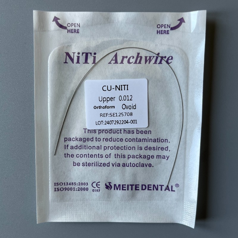 10x Dental Orthodontic Super Elastic Arch Wires Copper Cu-NiTi Rectangular Round