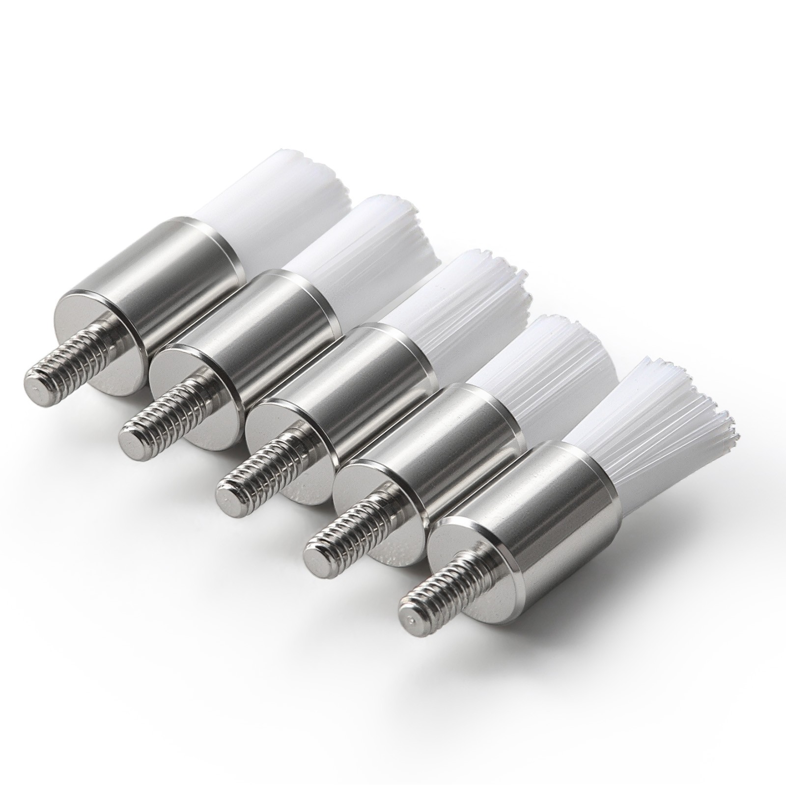 144 Dental Screw-Type Paste Prophy Taper Polishing Brushes Nylon Colorful/White