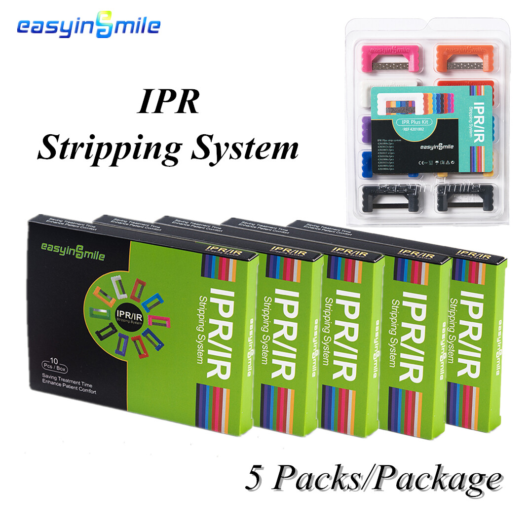 5Pks Easyinsmile Dental IPR Strip Interproximal Enamel Reduction strip HANDHOLD